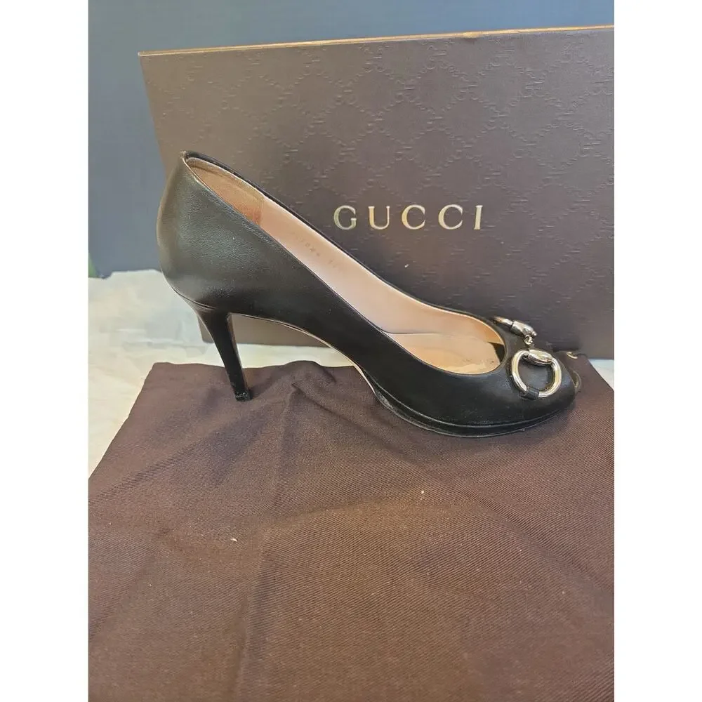 gucci heels 38.5